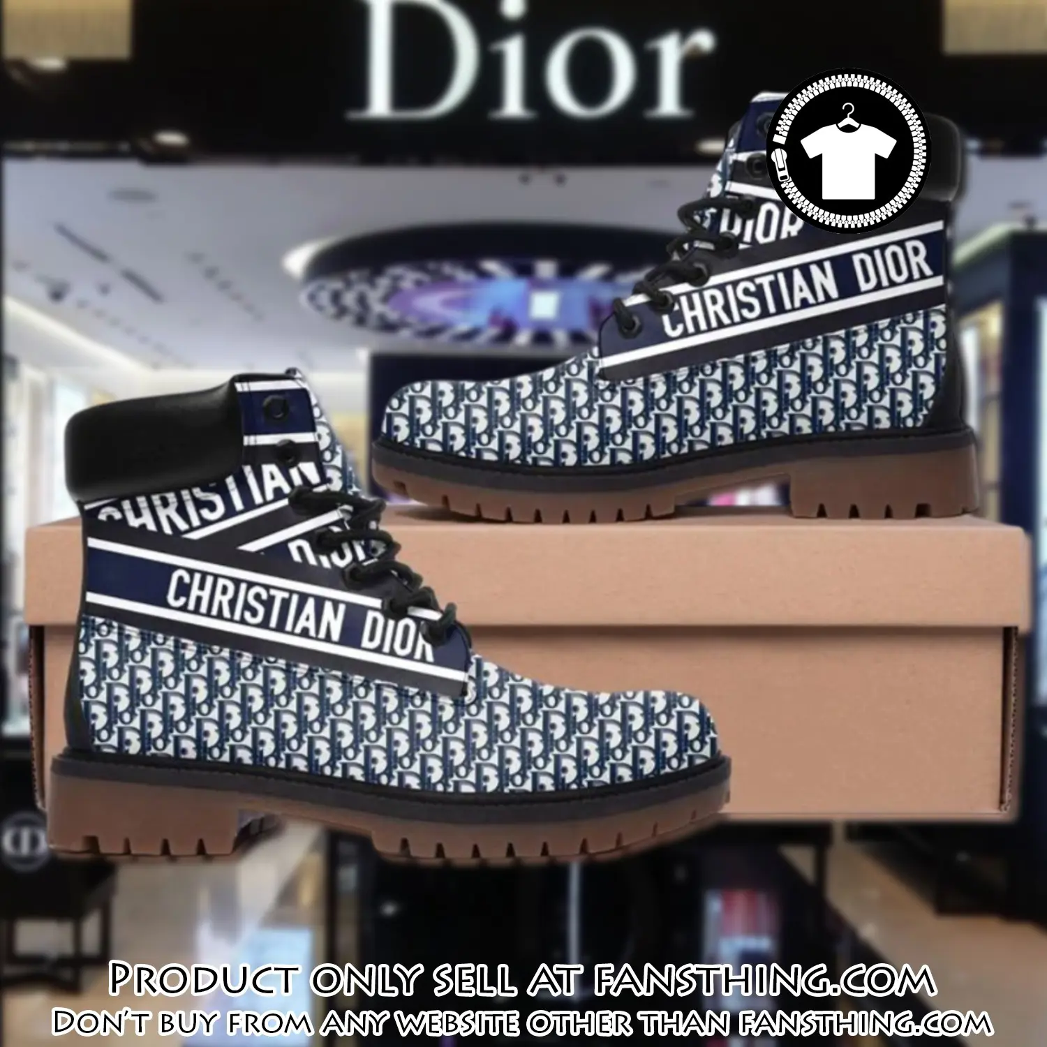 Christian dior luxury brand boots premium gifts for men women fst5014101